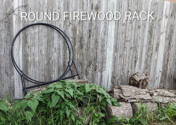• Round Firewood Rack
