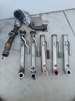 6.0 Powerstroke egr cooler and up pipe