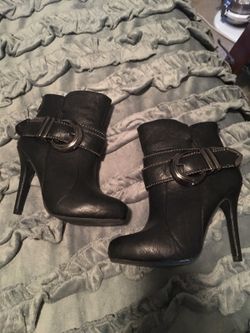 Black boots