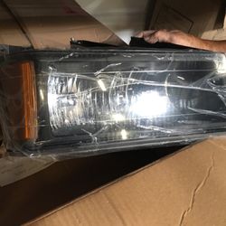 Factory Headlamps For 2004-2012 Chevy Colorado Or GMC Canyon 