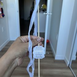 Ribbon Wedding Wands with Bells 100 Total