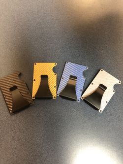 REAL CARBON FIBER WALLETS
