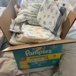 FREE DIAPERS AND WIPES 