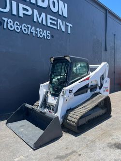 2018 Bobcat T770 Skid Steer Track Loader Enclosed Cab A/C & Heater - High Flow