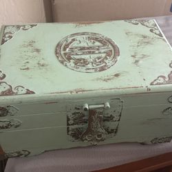 Beautiful Vintage Chinese Jewelry Box 