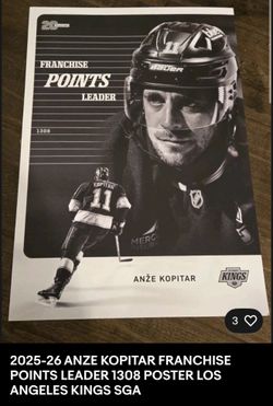 Anze Kopitar Franchise Points Leader