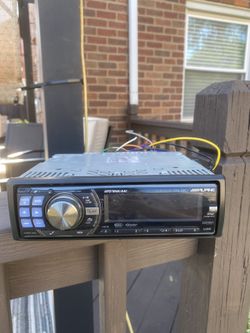 Alpine cd radio