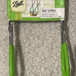 CANNING JAR LIFTER Grabber Tongs Insulated Handle Regular & Wide Mouth Jars BALL
