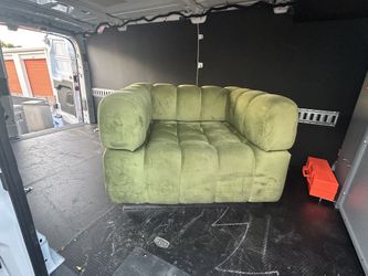 Stylish Lime Club Chair.