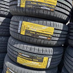 205 55 16 vendo un set de llantas nuevas con garantía marca HEADWAY