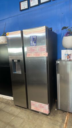 Samsung side by side stainless steel