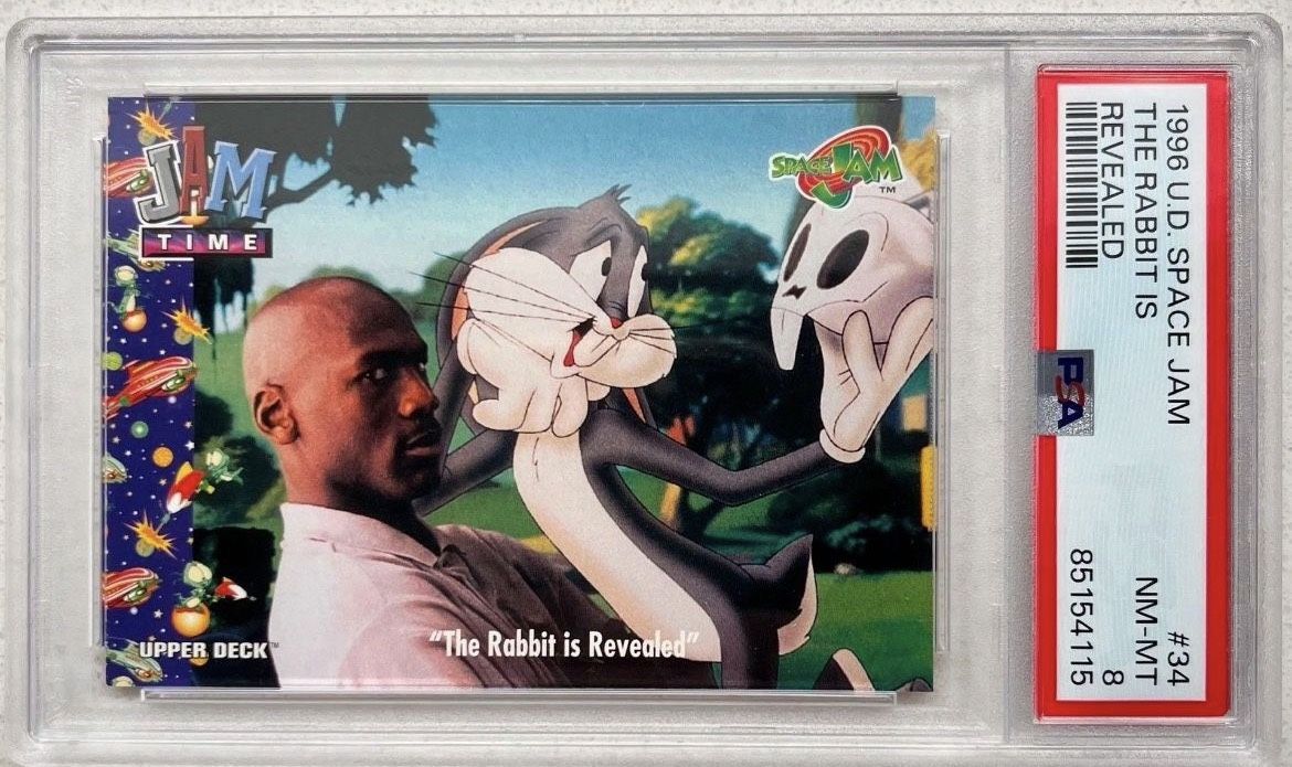 Michael Jordan Space Jame Basketball Card 