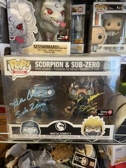 Scorpion & Subzero auto Funko 2 Pack