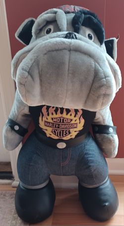 Harley Davidson 31" Tall Stuffed Mascot
