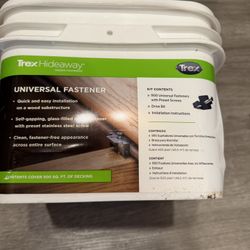Trex Deck Hidden Fasteners