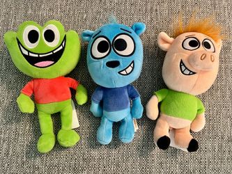 3 Hobbykids Plushies