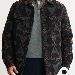 Jachs NY Sherpa Lined Jacket MEDIUM New Price Firm Corona92879 