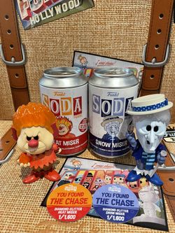Funko Soda Chase Lot - Heat Miser And Snow Miser