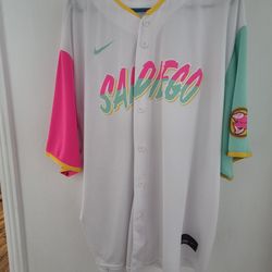San Diego Padres city connect jersey  adult Size 3xl