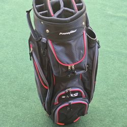 Powerbilt Golf TPS 5400 Lightweight Full-Sized Premium Cart Bag EXCELLENT CONDITION LOOK