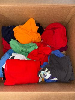 Box of lil boys clothes
