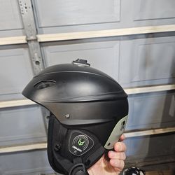 Snowboarding helmet demon