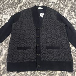 COACH KNIT CARDIGAN 