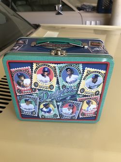 2001 Dodgers lunch pail
