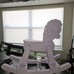 Horse Rocking Chair Real Wood 