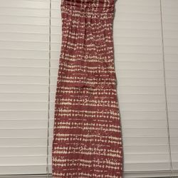 Pink & White Tube-Top Dress