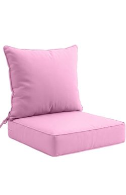 EAGLE PEAK Outdoor Deep Seat Patio Seat Cushion Set