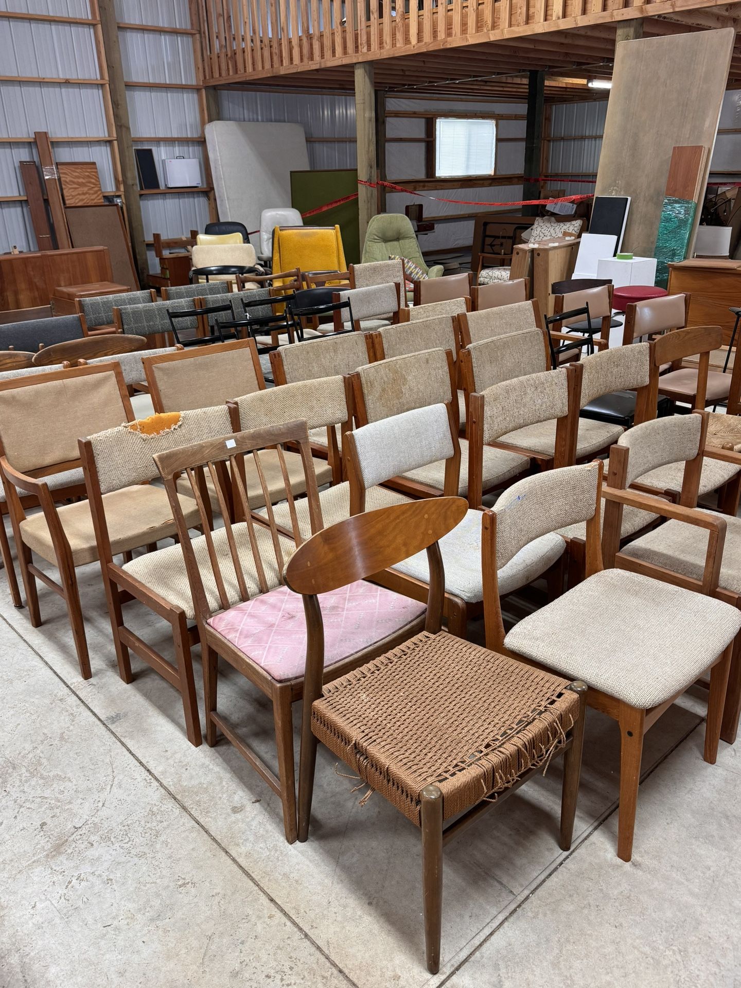 75+ Vintage Mid-Century Dining Chairs  Final Hours All $10