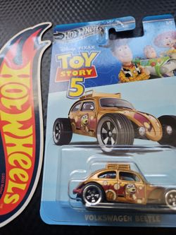 Hot wheels silver series toy story 5 Disney pixar custom Volkswagen Beetle VW
