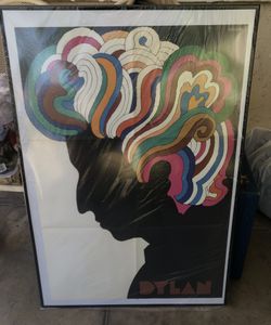 Original Poster Bob Dylan By Milton Glaser 
