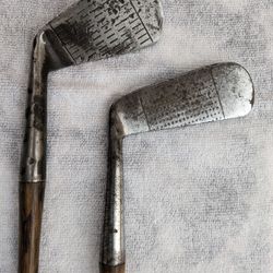 🔥AWESOME🔥Wood Shaft Golf Clubs Very Old And Very Cool (Sacrifice)
