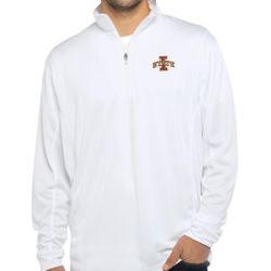 Vantage Apparel Men's Collegiate Full Zip Soft Shell Micro Fleece Jacket, Iowa State Cyclones, X-Large