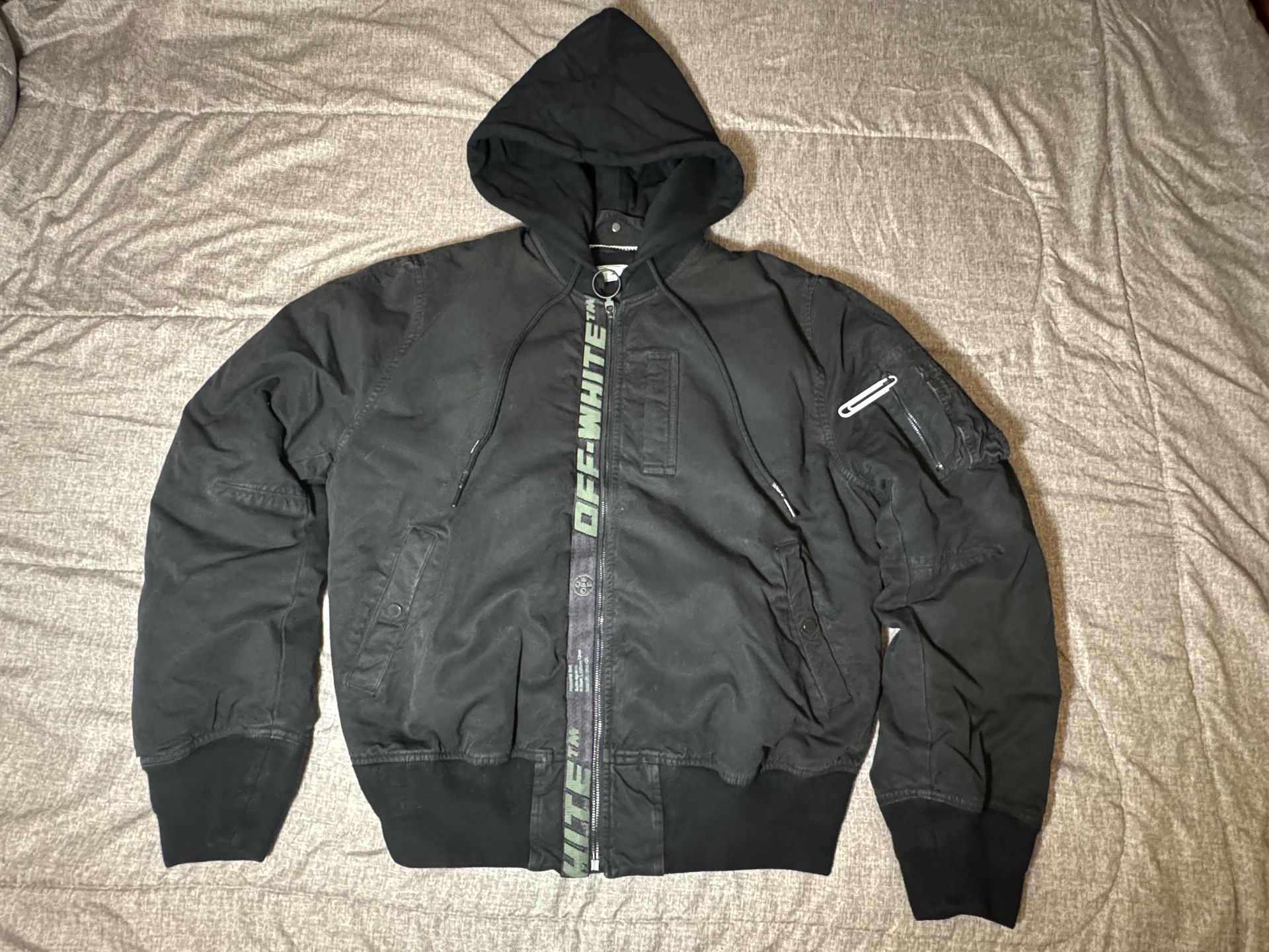 Off-White Vintage Bomber Jacket