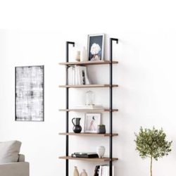 6 Shelf ladder bookcase