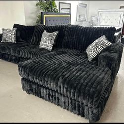 Corduroy Sofa Chaise In Stock 