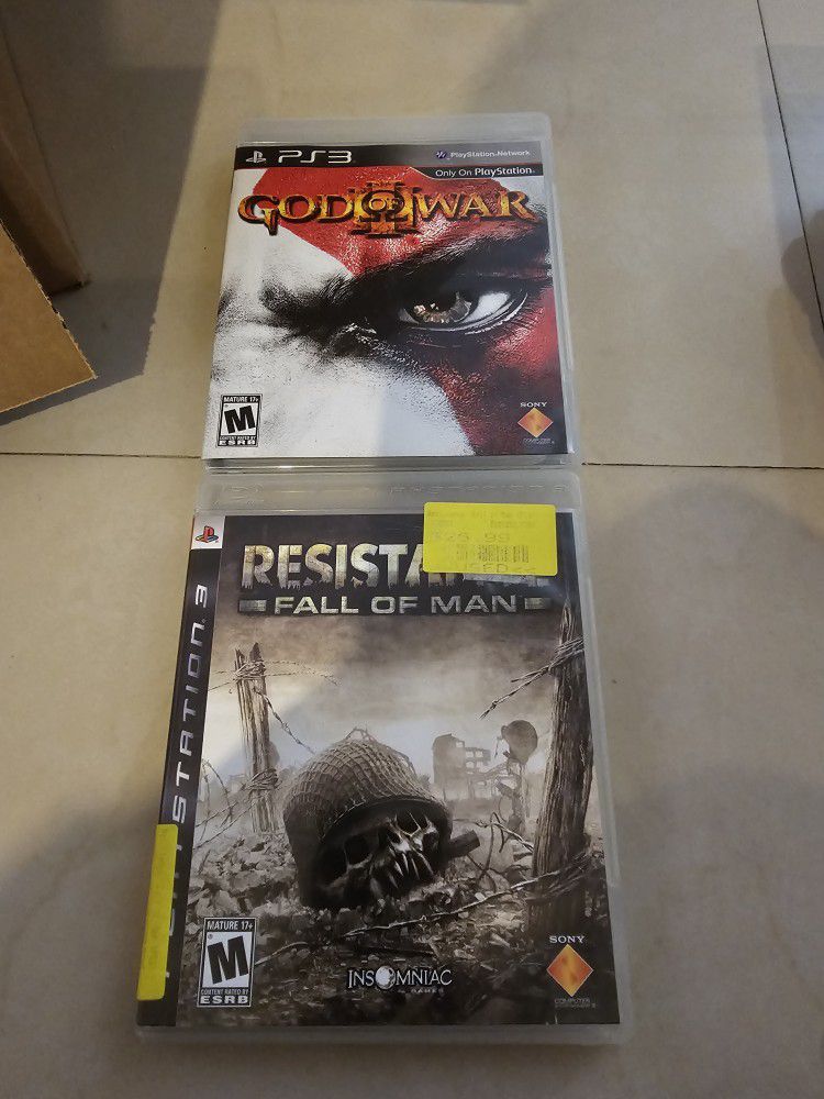 Gow And Resistance ps3