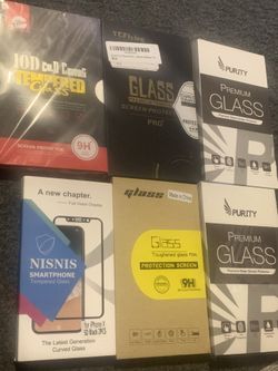 IPhone X/XS Glass Screen Protectors