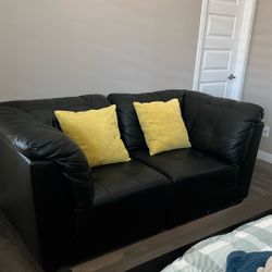 Leather Sofa Set 