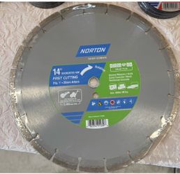Norton Diamond Value 14-in Wet/Dry Segmented Rim Diamond Saw Blade