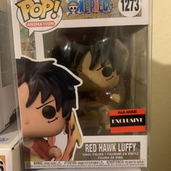Red Hawk Luffy Triple A Exclusive Funko Pop
