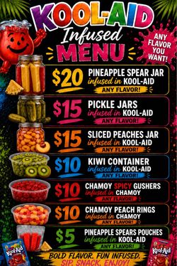 Koolad infused pineapple jars and more