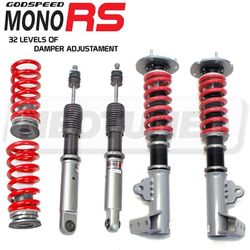 Godspeed MRS1701-B MonoRS Damper Lowering Coilovers (Front True Coilovers) Kit Strut For Mercedes-Benz E-Class Sedan RWD (W124) 1994-95