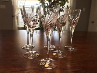 Bohemia Crystal Glass Stemware 