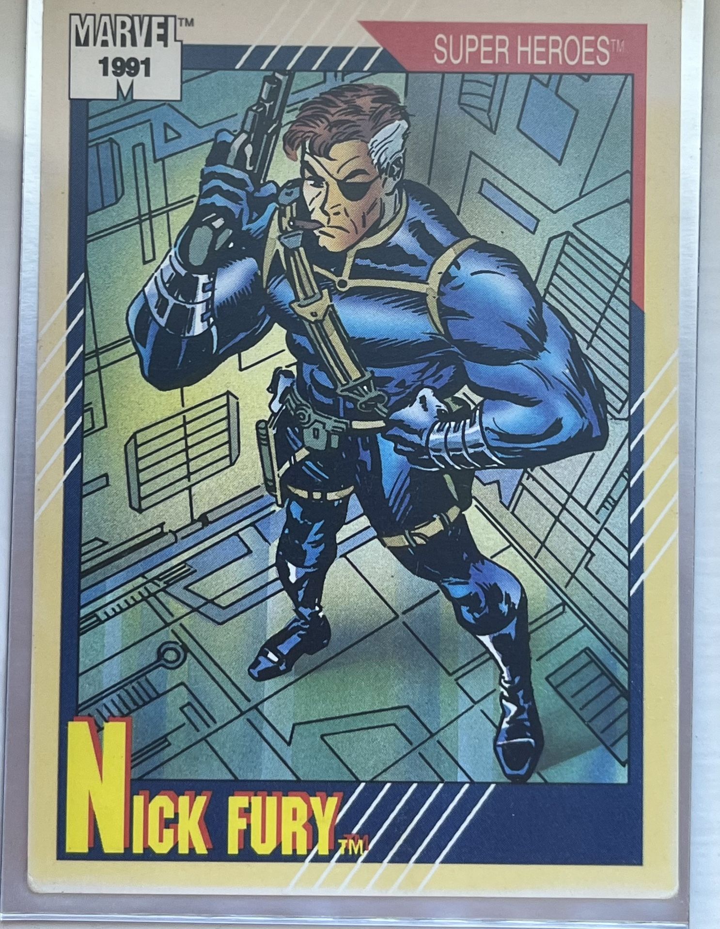 Nick Furry Trading Card 1991