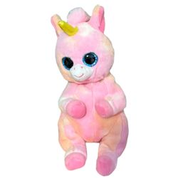 Ty Beanie Bellies “Skylar” the Unicorn Plush – Pastel Rainbow Sparkle Eyes