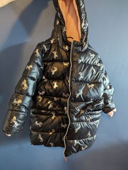 Unicorn Puffer Jacket 2T